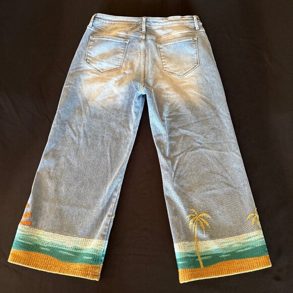 Driftwood Charlee Crop Wide Leg Golden Hour Combo Sz 31 - Picture 5 of 15
